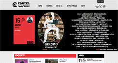 Desktop Screenshot of cartelconcerts.com